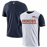 Men's Denver Broncos Nike Champ Drive 2.0 Performance T-Shirt White FengYun,baseball caps,new era cap wholesale,wholesale hats